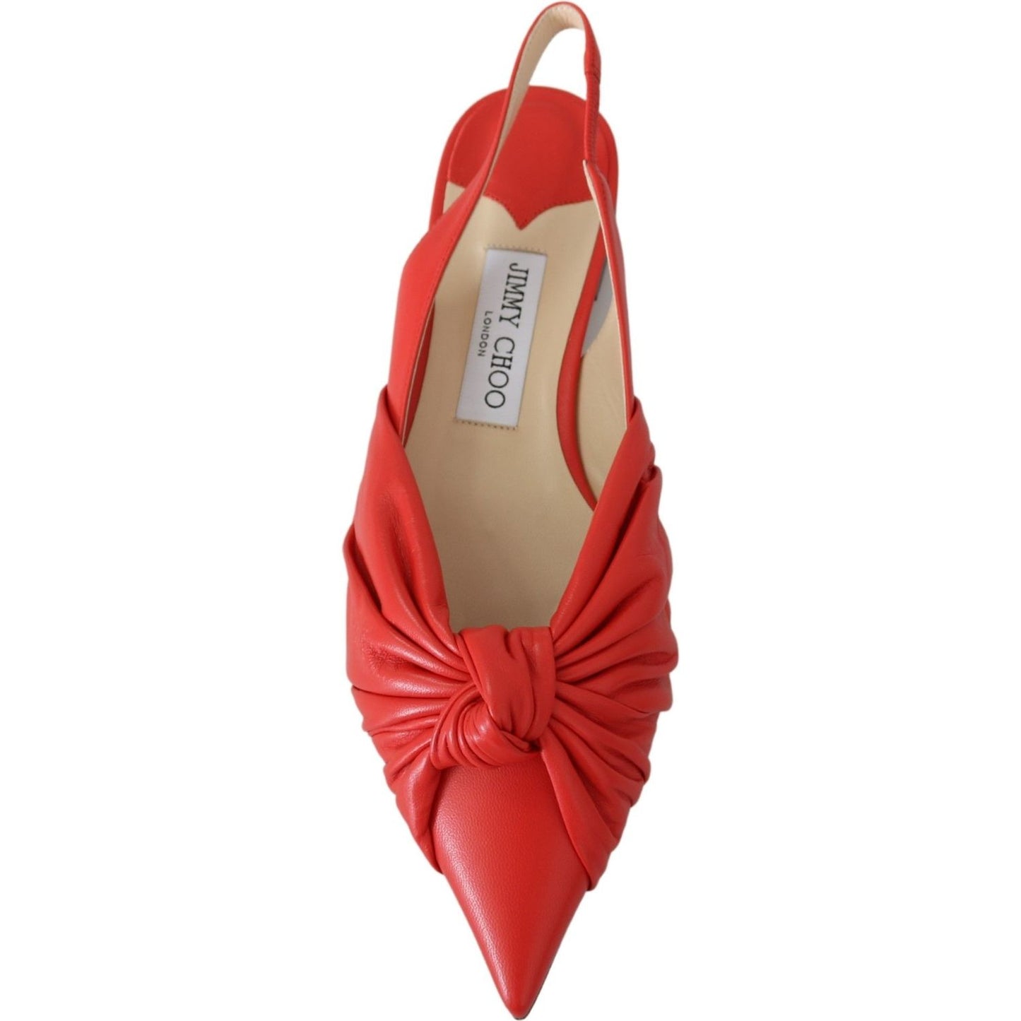 Jimmy Choo Chic Red Pointed Toe Leather Flats annabell-flat-nap-chilli-leather-flat-shoes Shoes IMG_2747-56c026be-3b7.jpg