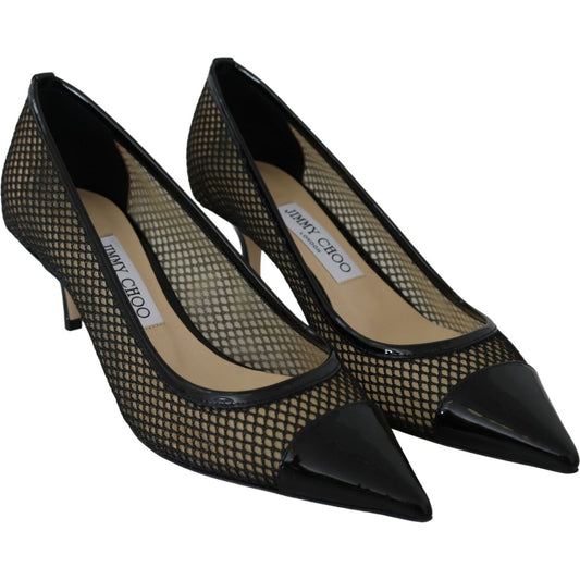 Jimmy Choo Chic Patent Mesh Pointed Pumps black-mesh-and-leather-amika-50-pumps IMG_2857-scaled-c47f57dc-f52.jpg