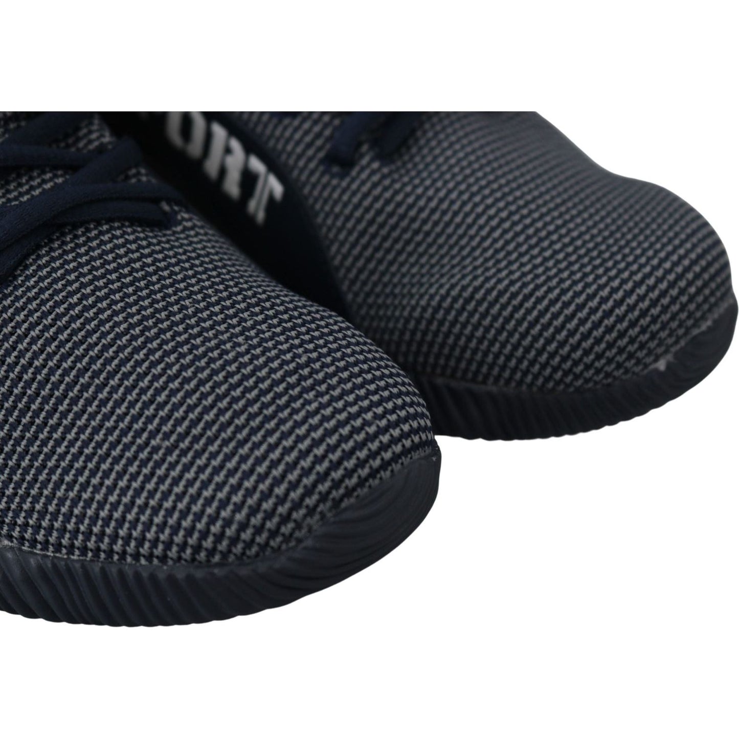 Plein Sport Exclusive Blue Indaco Carter Sneakers blue-indaco-polyester-carter-sneakers-shoes