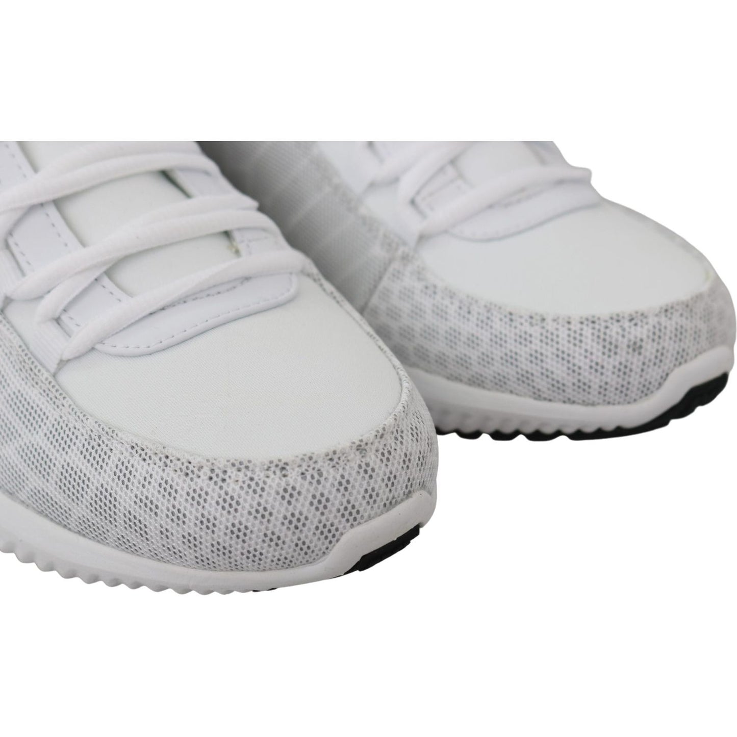 Plein Sport Exquisite Plein Sport Sneakers for Men white-polyester-adrian-sneakers-shoes