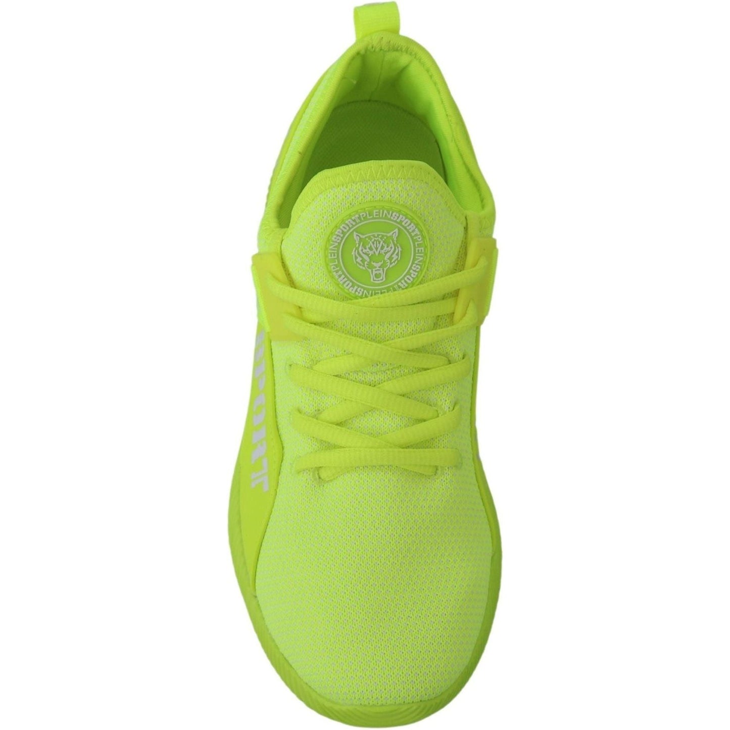 Plein Sport Electrify Your Step with Yellow Carter Sport Sneakers msc-sneakers-carter-yellow