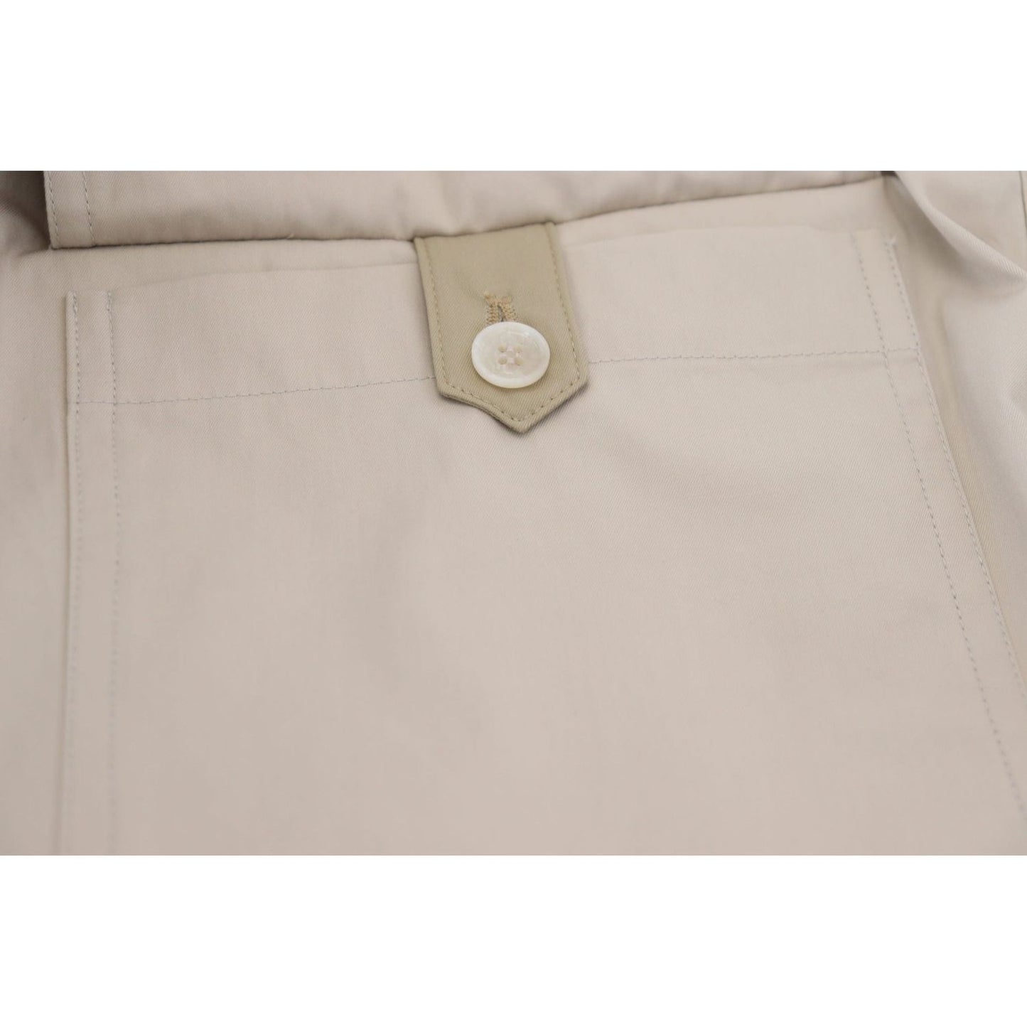 Dolce & Gabbana Elegant Beige Cotton Trousers Jeans & Pants beige-cotton-women-cargo-pants