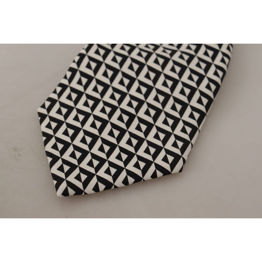 Dolce & GabbanaElegant Silk Black Tie for the Dapper GentlemanMcRichard Designer Brands£169.00