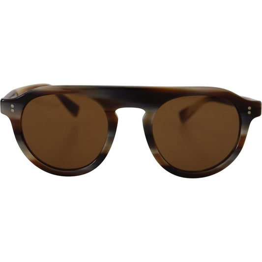 Dolce & Gabbana Timeless Tortoiseshell Unisex Sunglasses brown-tortoise-oval-full-rim-eyewear-dg4306-sunglasses