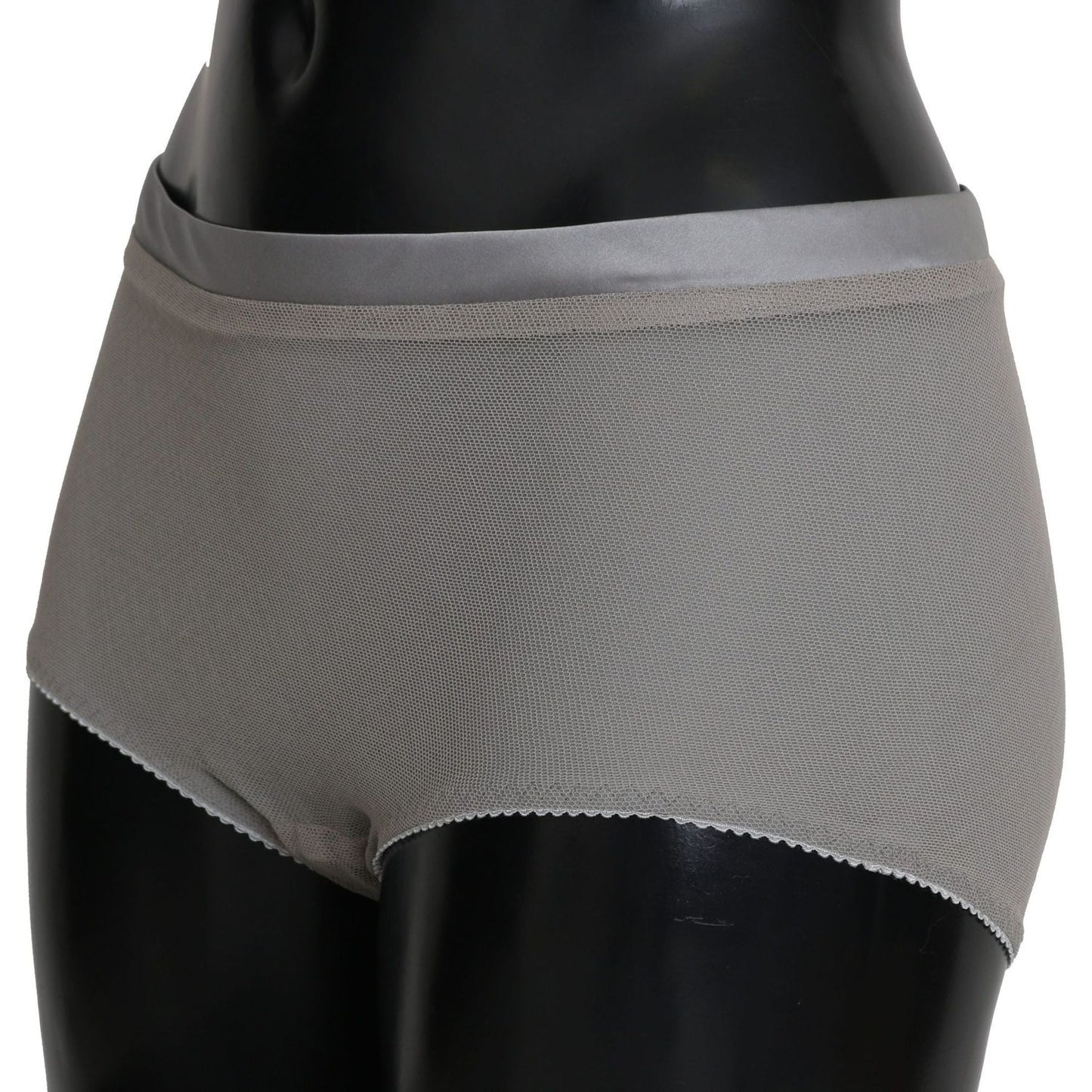Dolce & Gabbana Shimmering Silver Stretch Cotton Underwear underwear-silver-with-net-silk-bottoms IMG_3700-scaled-64f5275c-2bd.jpg