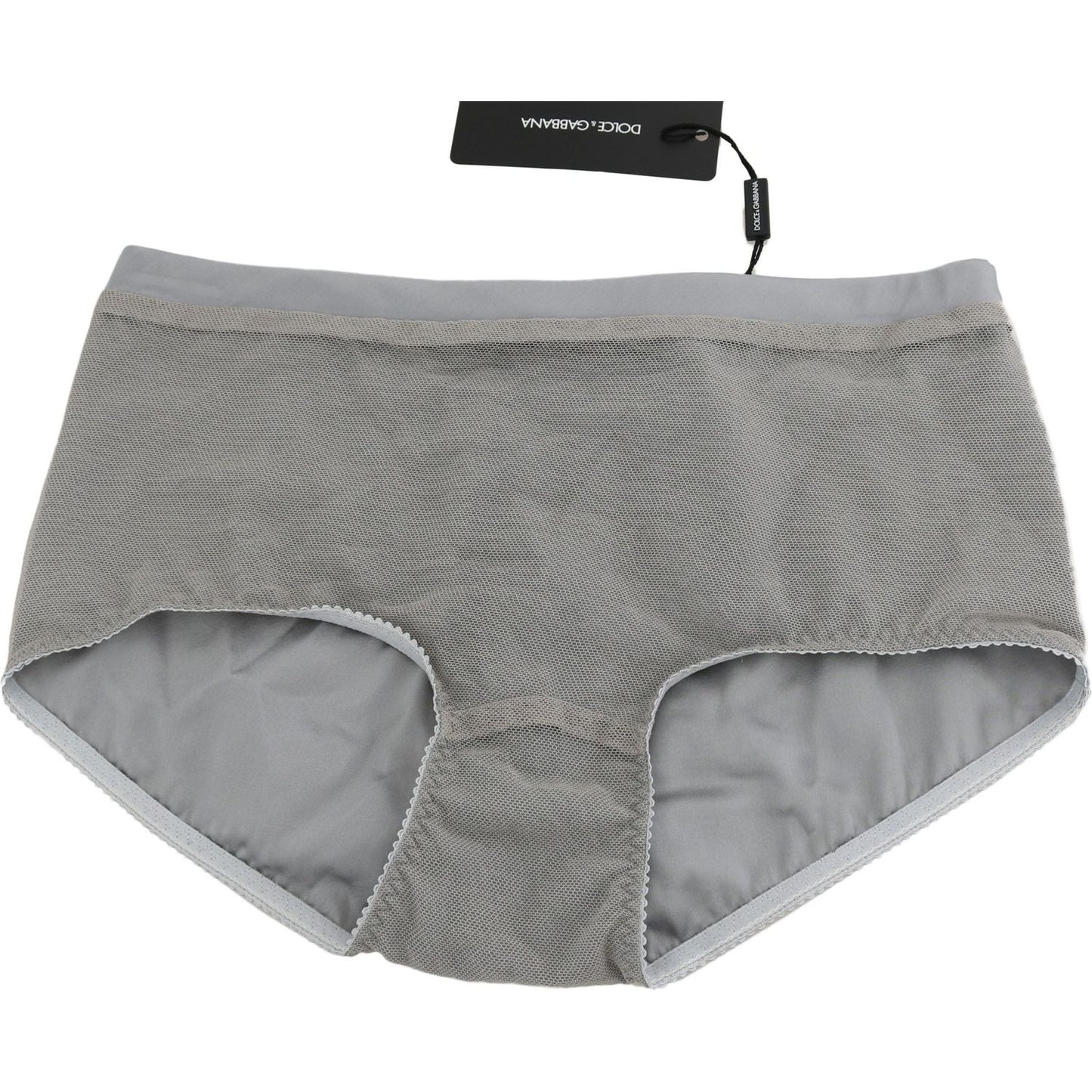 Dolce & Gabbana Shimmering Silver Stretch Cotton Underwear underwear-silver-with-net-silk-bottoms IMG_3704-scaled-4ae973ef-014.jpg
