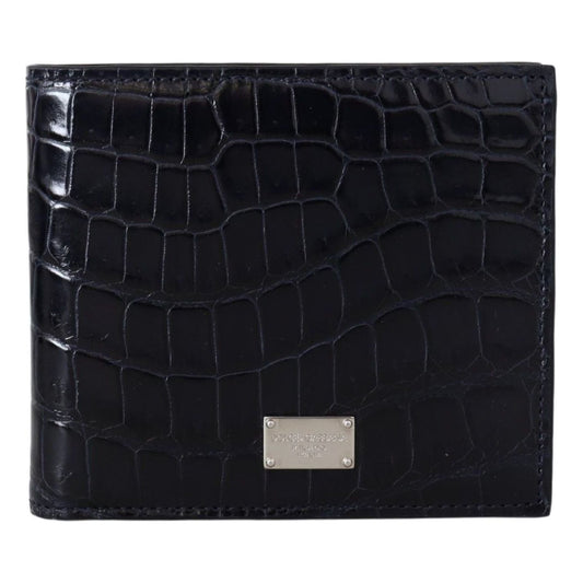 Dolce & GabbanaElegant Exotic Leather Bifold WalletMcRichard Designer Brands£1139.00