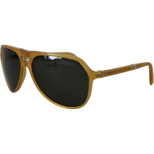 Dolce & Gabbana Chic Yellow Aviator Acetate Sunglasses yellow-acetate-black-lens-aviator-dg4196-sunglasses IMG_3752-scaled-3148bd89-def.jpg