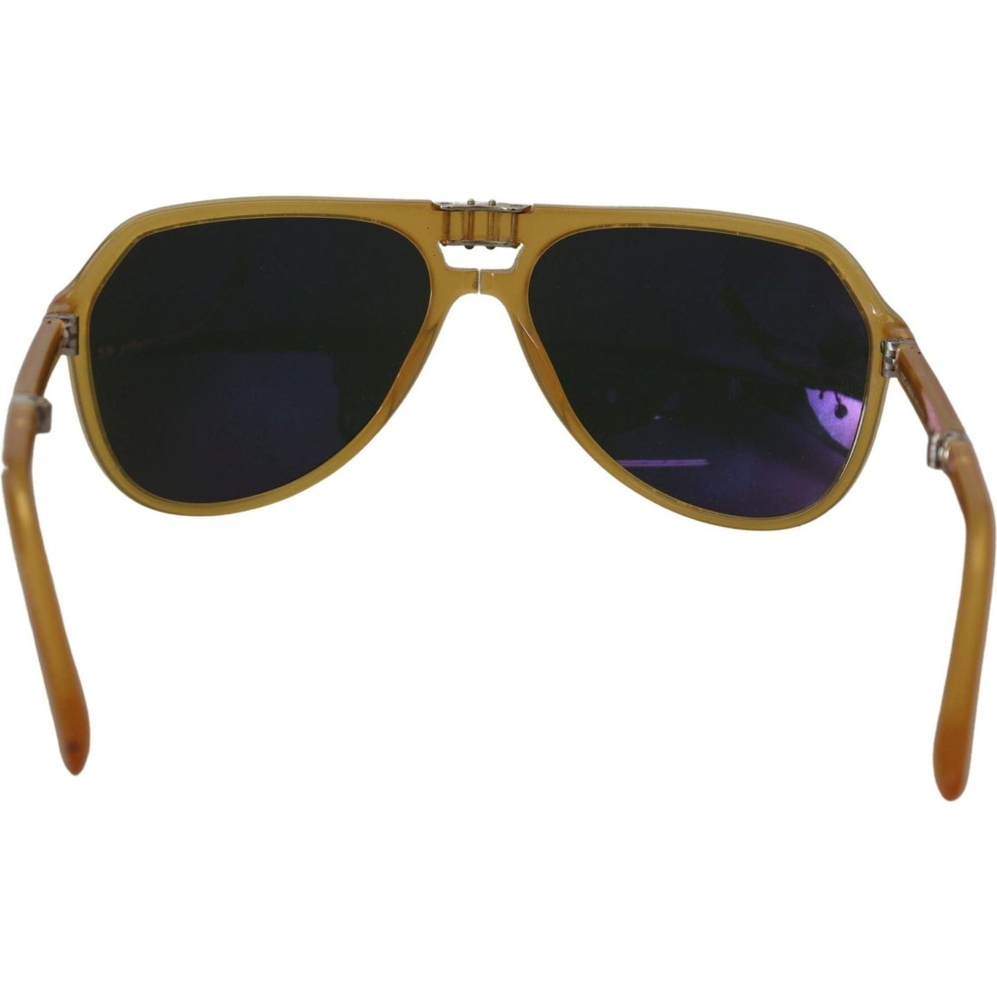 Dolce & Gabbana Chic Yellow Aviator Acetate Sunglasses yellow-acetate-black-lens-aviator-dg4196-sunglasses