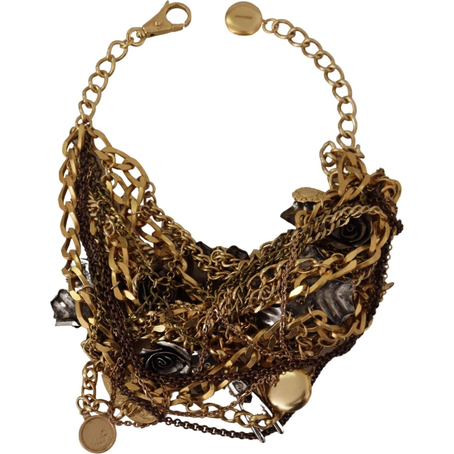 Dolce & Gabbana Sicilian Glamour Gold Statement Necklace gold-brass-sicily-charm-heart-statement-necklace WOMAN NECKLACE IMG_3831-054498b5-72f.jpg