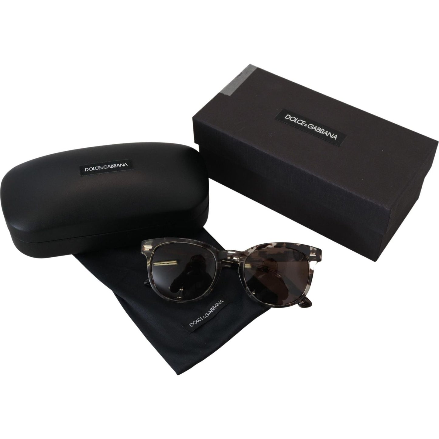 Dolce & Gabbana Chic Havana Brown Acetate Sunglasses brown-havana-frame-round-lens-women-dg4254f-sunglasses