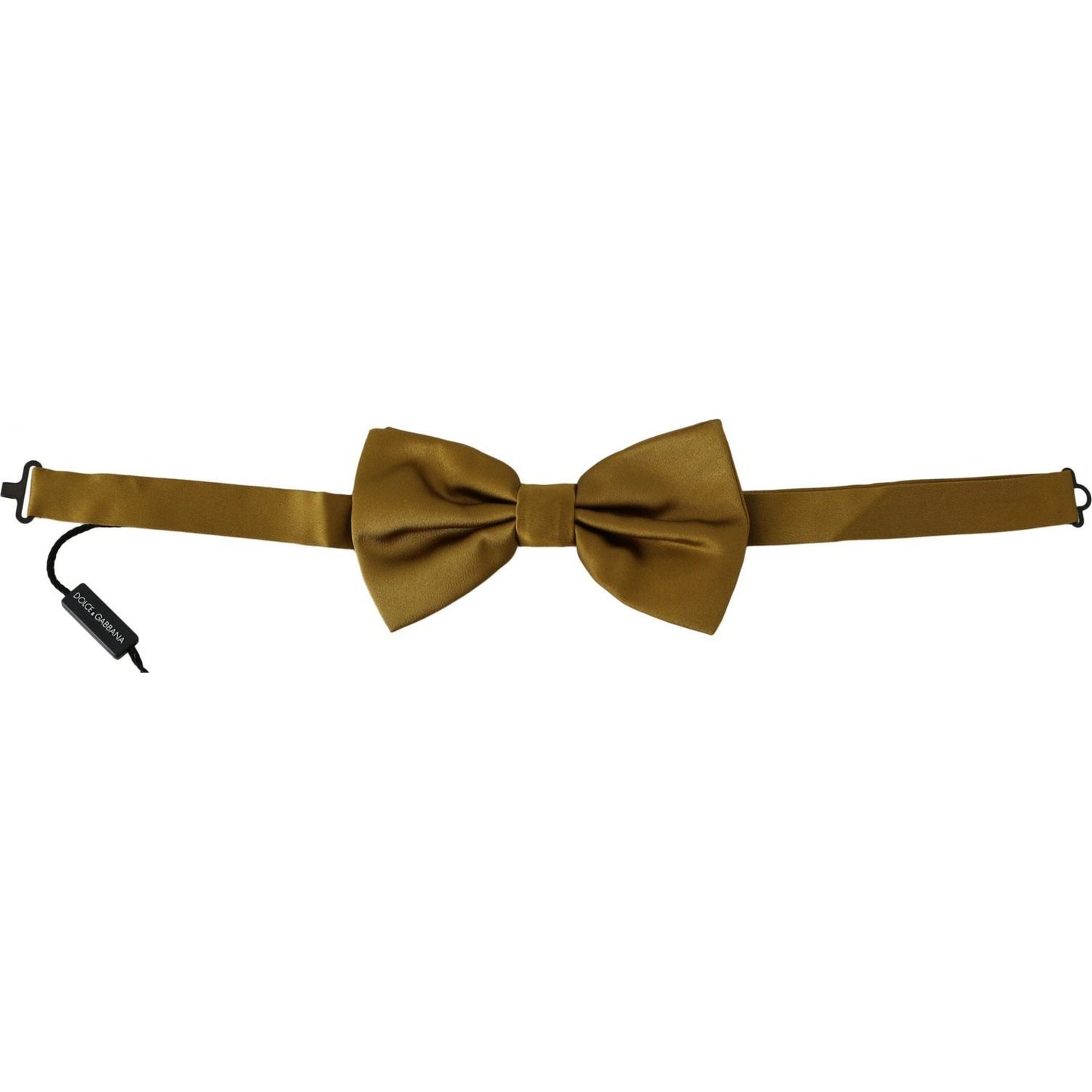 Dolce & Gabbana Elegant Mustard Silk Bow Tie Bow Tie yellow-mustard-100-silk-butterfly-papillon-men-bow-tie IMG_4284-scaled.jpg