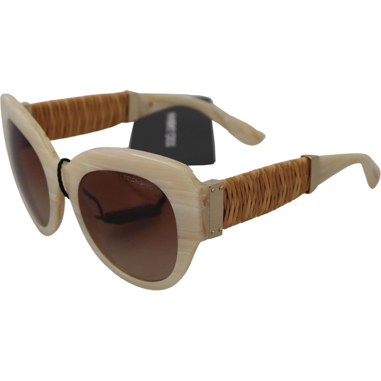 Dolce & Gabbana Beige Chic Acetate Women's Sunglasses beige-acetate-full-rim-brown-lense-dg4294-sunglasses IMG_4309-scaled-496af0f8-0ec.jpg