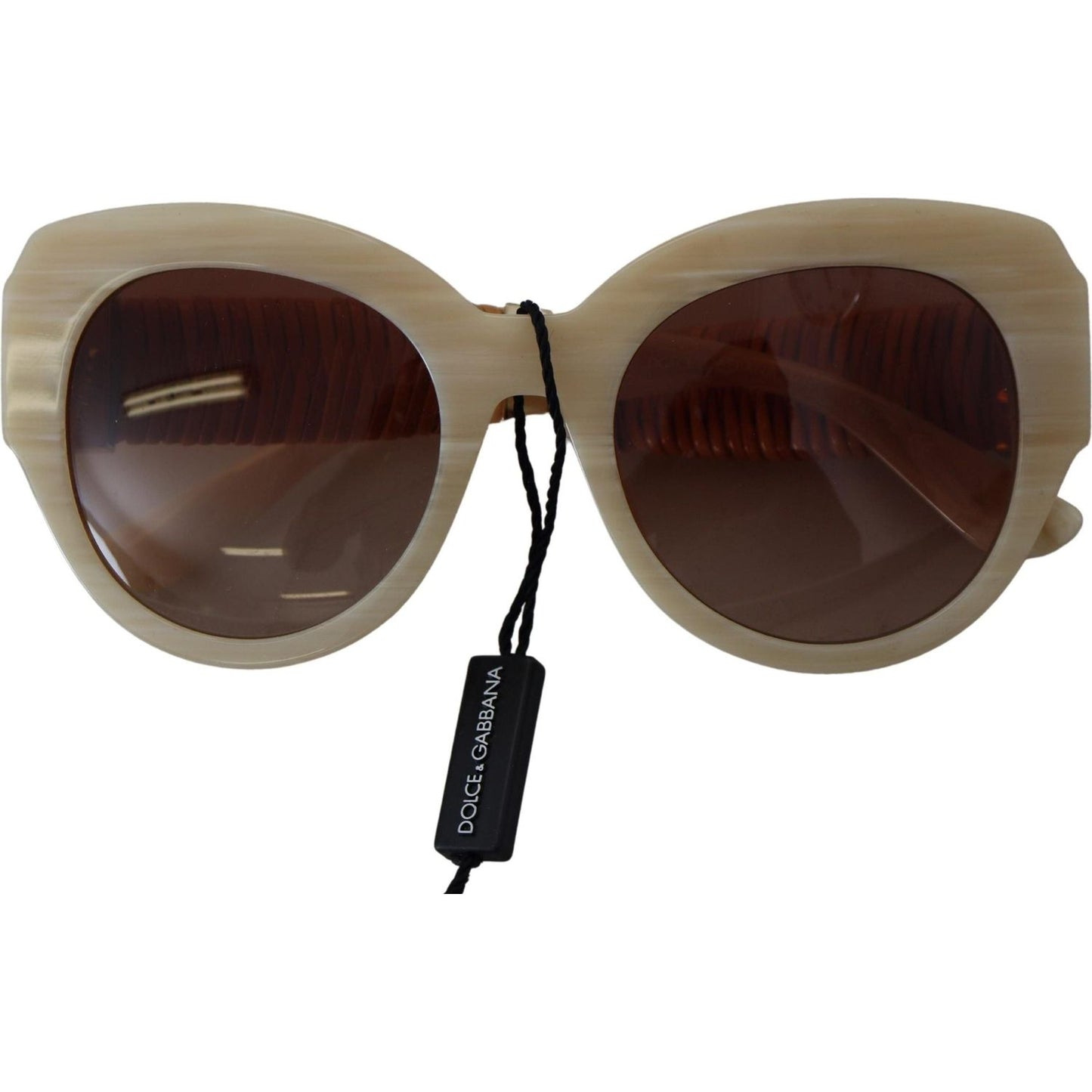Dolce & Gabbana Beige Chic Acetate Women's Sunglasses beige-acetate-full-rim-brown-lense-dg4294-sunglasses IMG_4316-scaled-5d9e7c42-f73.jpg