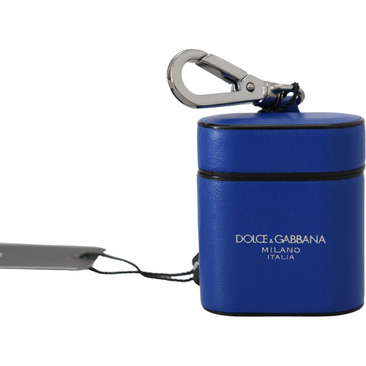 Dolce & GabbanaElegant Blue Leather Airpods CaseMcRichard Designer Brands£209.00
