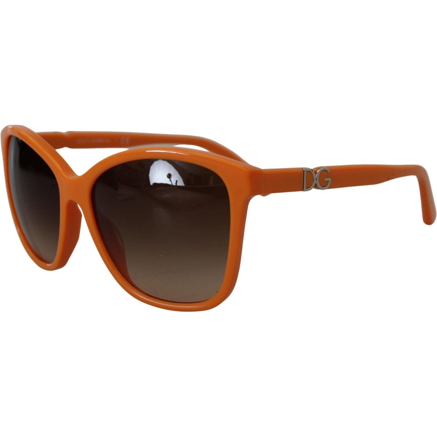 Dolce & Gabbana Chic Orange Round Sunglasses for Women orange-acetate-frame-round-shades-dg4170pm-sunglasses