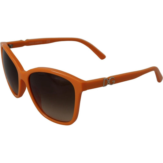 Dolce & GabbanaChic Orange Round Sunglasses for WomenMcRichard Designer Brands£169.00
