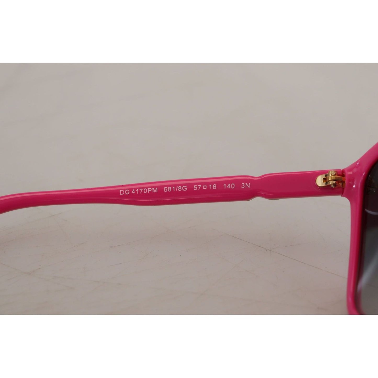 Dolce & Gabbana Elegant Pink Round Sunglasses for Women pink-acetate-frame-round-shades-dg4170m-women-sunglasses
