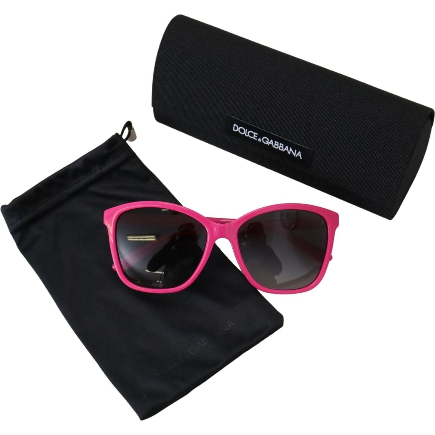 Dolce & Gabbana Elegant Pink Round Sunglasses for Women pink-acetate-frame-round-shades-dg4170m-women-sunglasses IMG_4613-1-9a04b9c0-45f.jpg