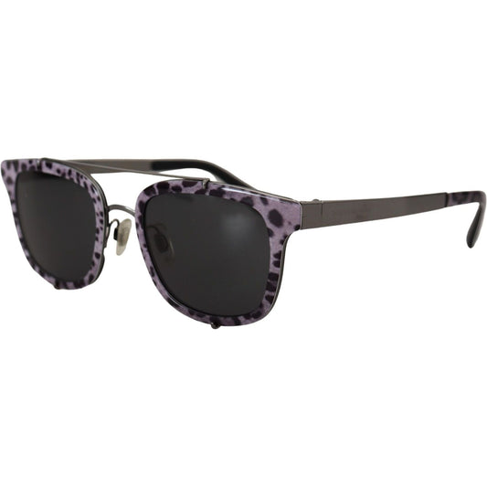 Dolce & Gabbana Chic Purple Lens Metal Frame Sunglasses purple-leopard-metal-frame-women-shades-dg2175-sunglasses