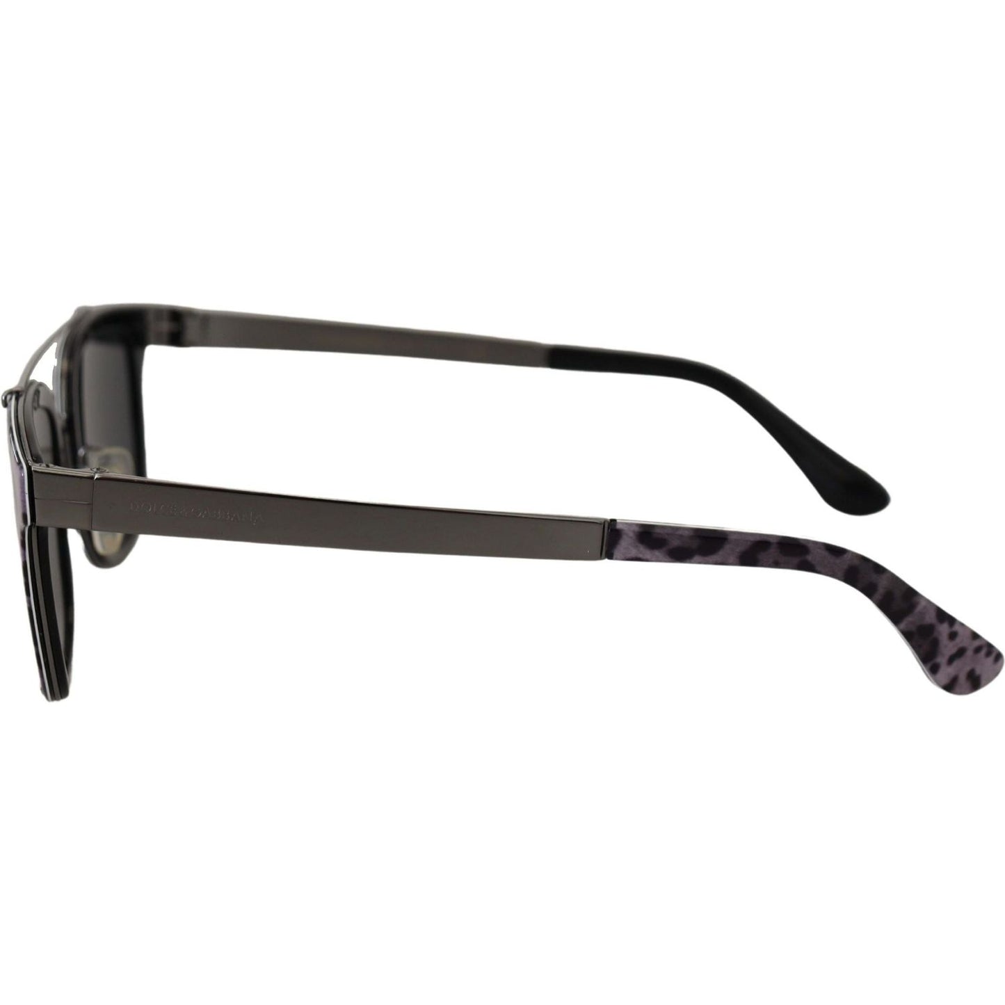 Dolce & Gabbana Chic Purple Lens Metal Frame Sunglasses purple-leopard-metal-frame-women-shades-dg2175-sunglasses