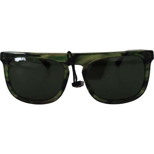 Dolce & Gabbana Chic Green Acetate Women's Sunglasses green-acetate-full-rim-frame-women-dg4288-sunglasses IMG_4733-scaled-b7b6f056-eea.jpg
