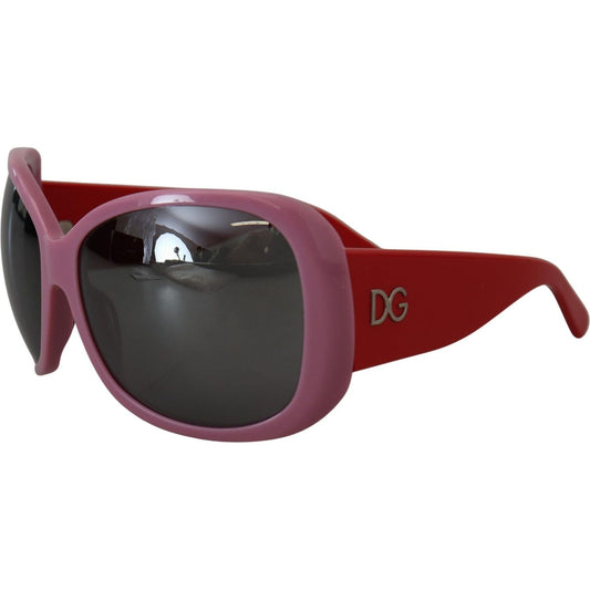 Dolce & Gabbana Chic Oversized UV-Protection Sunglasses pink-red-plastic-frame-oversized-dg4033-sunglasses IMG_4784-1-scaled-ca5ecbbb-ee5.jpg