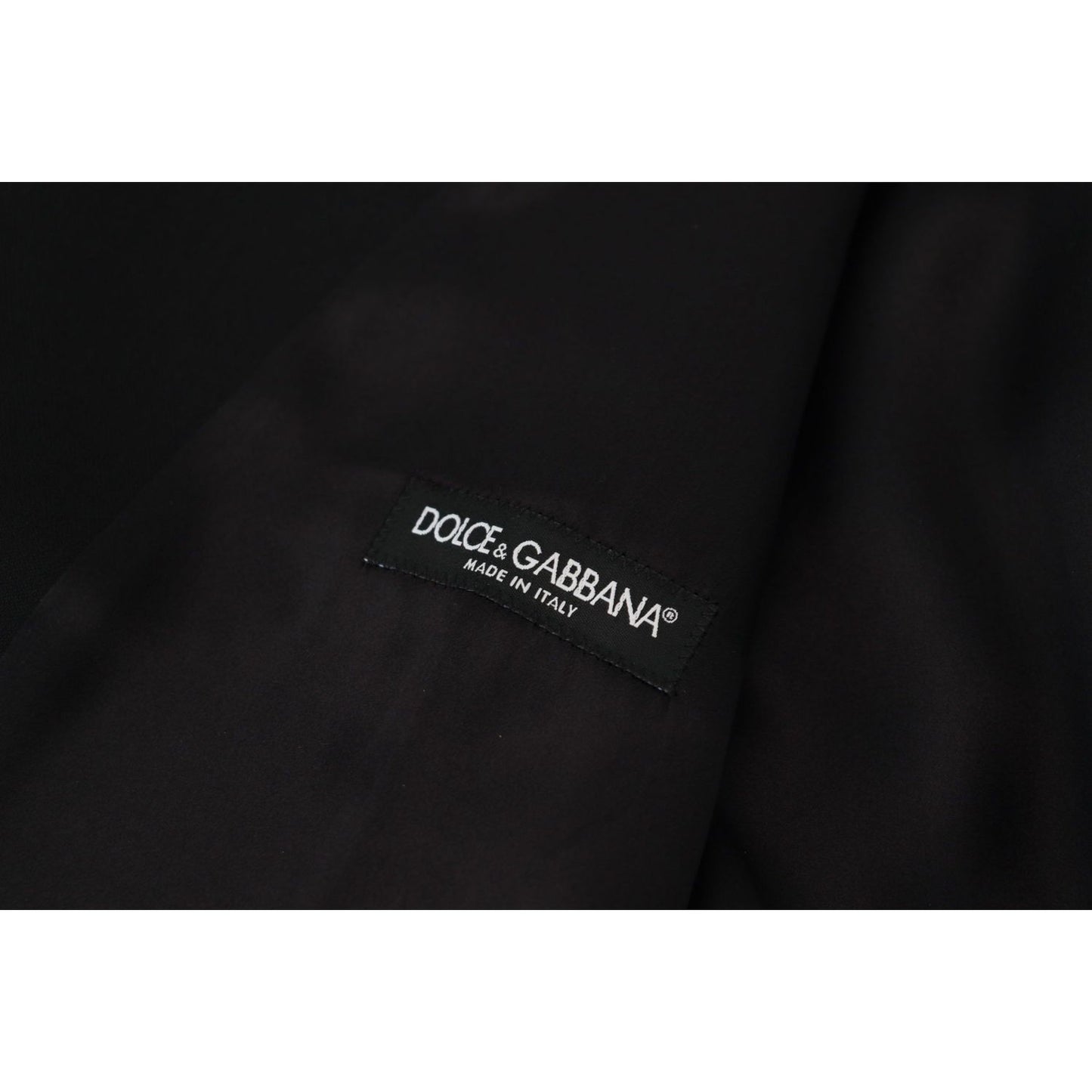 Dolce & Gabbana Elegant Black Single-Breasted Dress Vest black-virgin-wool-waistcoat-formal-dress-vest
