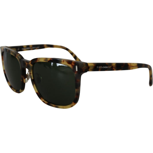 Dolce & Gabbana Chic Wayfarer Sunglasses in Havana havana-green-acetate-tortoise-shell-dg4271-sunglasses