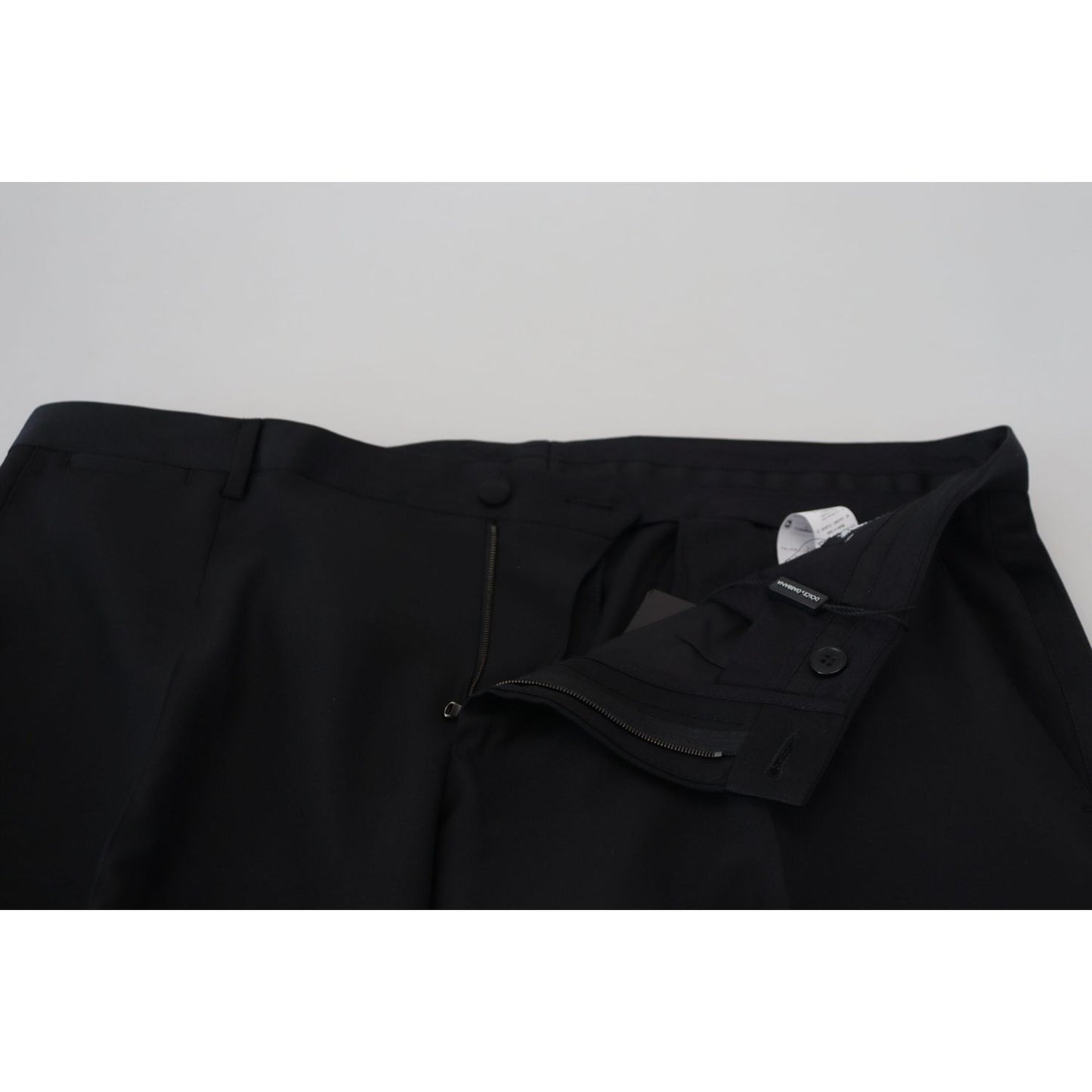 Dolce & GabbanaElegant Slim Fit Black Dress TrousersMcRichard Designer Brands£409.00