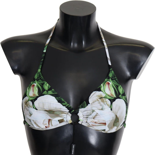 Dolce & GabbanaFloral Print Bikini Top with Logo ClaspMcRichard Designer Brands£169.00
