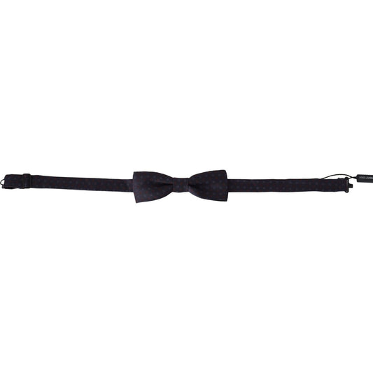 Dolce & Gabbana Stunning Gray Patterned Silk Bow Tie Bow Tie gray-pattern-silk-adjustable-neck-papillon-bow-tie IMG_5111-scaled-28c3712f-2d0_79e15b9d-4693-498a-920a-cbefe13e42c8.jpg