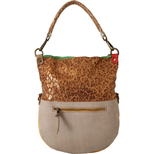 EBARRITO Chic Multicolor Leather Shoulder Bag WOMAN TOTES multicolor-genuine-leather-shoulder-strap-tote-women-handbag