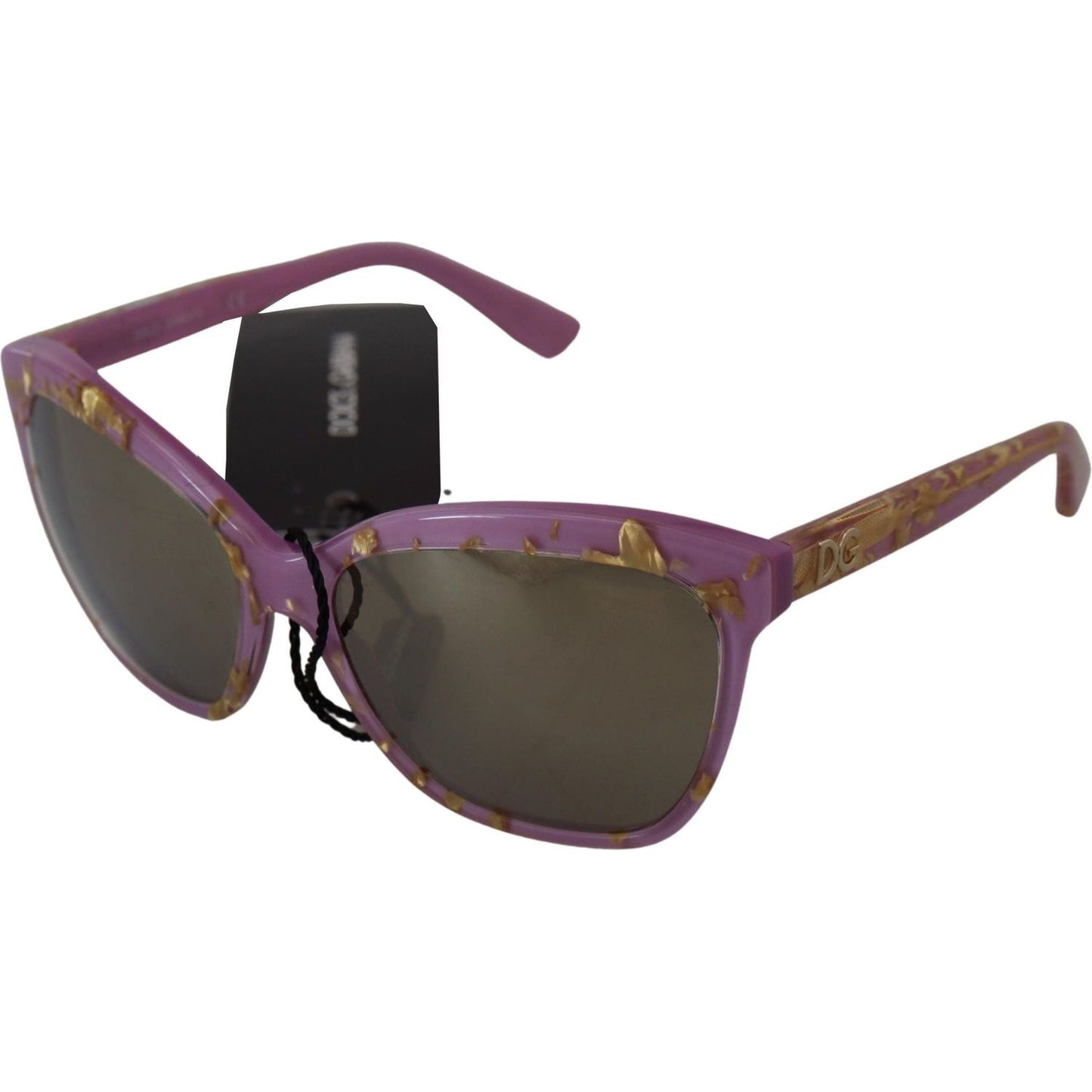 Dolce & Gabbana Elegant Violet Acetate Sunglasses violet-full-rim-rectangle-frame-shades-dg4251-sunglasses IMG_5185-scaled-f83c21eb-98c.jpg