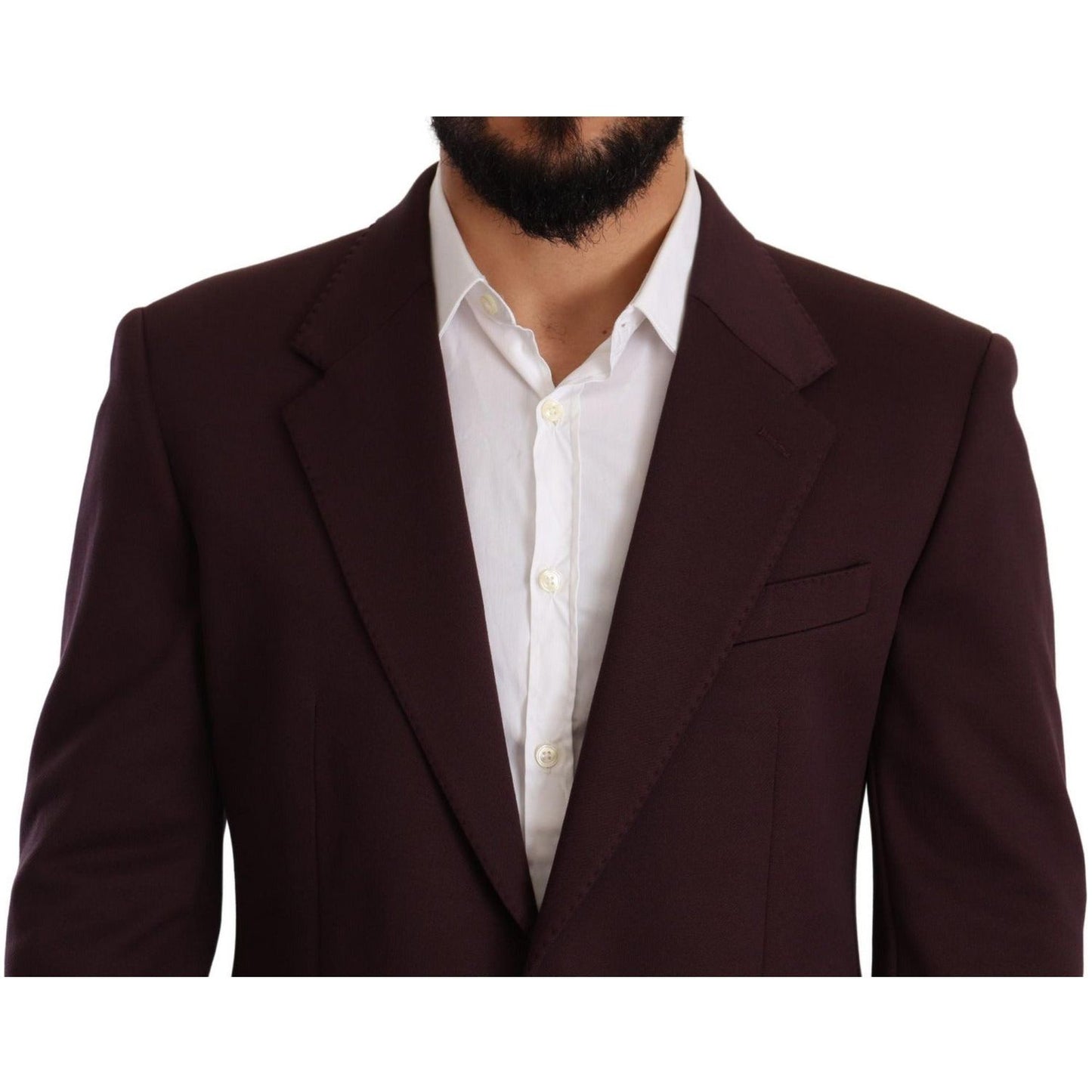 Dolce & Gabbana Elegant Indigo Slim Fit Blazer for Men purple-cotton-slim-blazer-jacket IMG_5270-scaled-9753716d-3cb.jpg