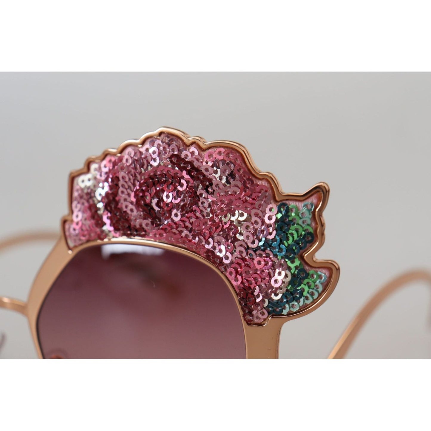 Dolce & Gabbana Chic Rose Sequin Embroidered Sunglasses pink-gold-rose-sequin-embroidery-dg2202-sunglasses IMG_5698-1-scaled-fa143ac0-ae9.jpg