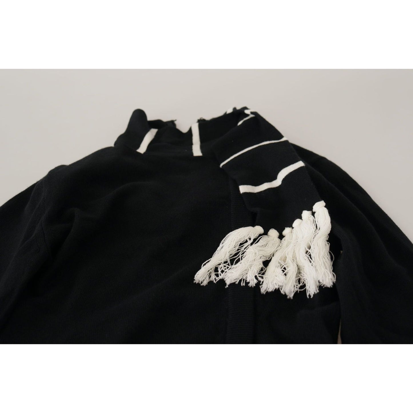 Dolce & GabbanaElegant Black Cashmere Turtleneck SweaterMcRichard Designer Brands£579.00