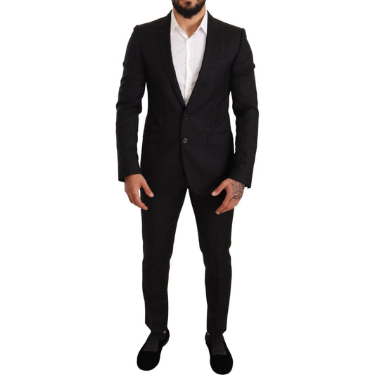 Dolce & Gabbana Elegant Martini Black Wool Suit black-logo-wool-slim-fit-2-piece-martini-suit IMG_5846-scaled-b134da87-9d7.jpg