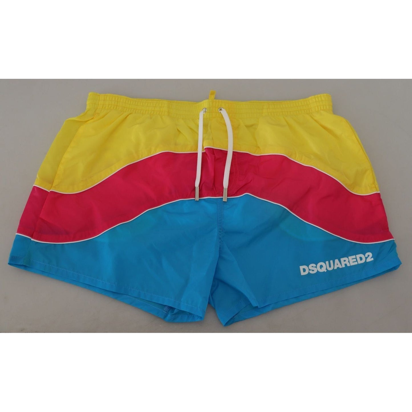 Dsquared² Exclusive Multicolor Swim Shorts Boxer multicolor-logo-print-men-beachwear-shorts-swimwear IMG_5948-scaled-7f449f03-dd9.jpg