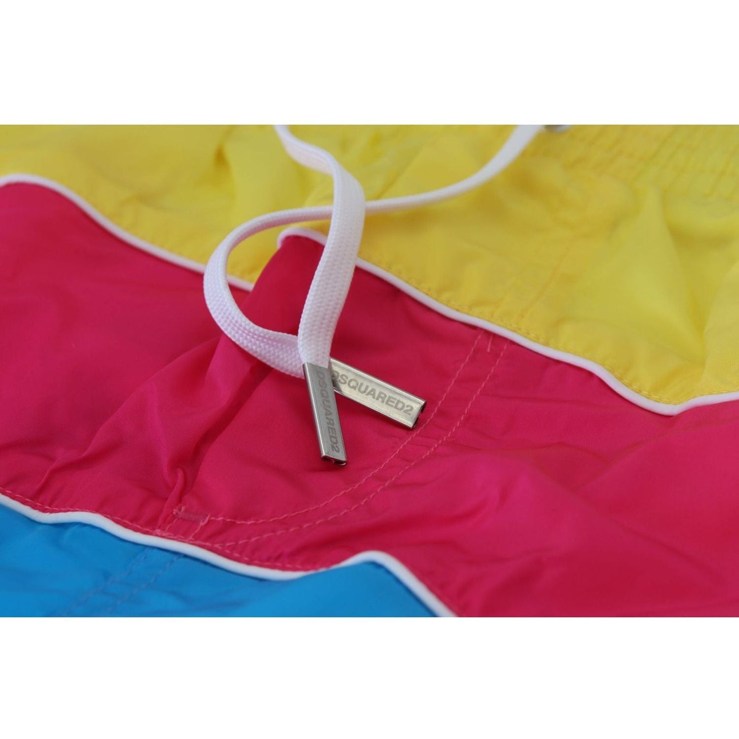 Dsquared² Exclusive Multicolor Swim Shorts Boxer multicolor-logo-print-men-beachwear-shorts-swimwear IMG_5951-scaled-109049a9-64c.jpg