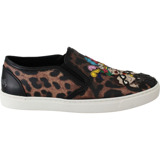 Dolce & GabbanaElegant Leopard Print Loafers for Sophisticated StyleMcRichard Designer Brands£409.00