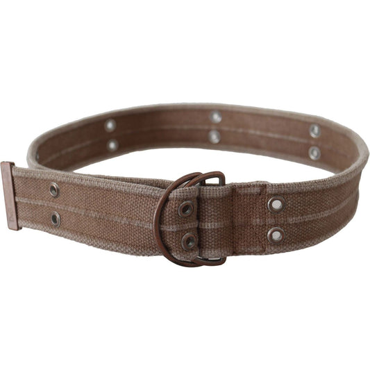 Dolce & Gabbana Chic Beige Leather Adjustable Belt Belt beige-leather-logo-belt-sling-cintura-buckle-belt IMG_6124-2-scaled-9969b7b5-3c2.jpg