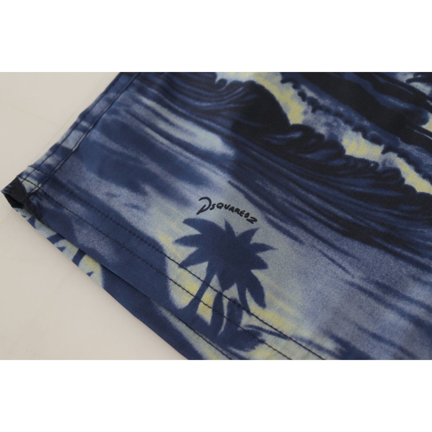 Dsquared² Tropical Wave Design Swim Shorts blue-tropical-wave-design-beachwear-shorts-swimwear IMG_6139-scaled-8870b93b-066.jpg