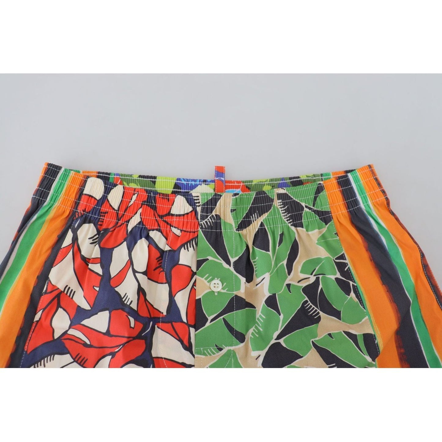 Dsquared² Multicolor Floral Men's Swim Shorts multicolor-floral-print-men-beachwear-shorts-swimwear IMG_6161-scaled-83ded686-eb9.jpg