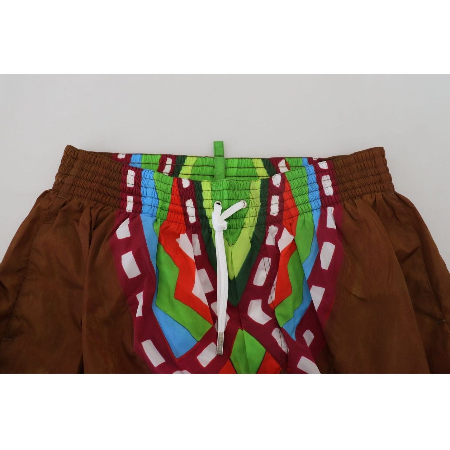 Dsquared² Exclusive Multicolor Printed Swim Shorts multicolor-printed-men-beachwear-shorts-swimwear IMG_6289-scaled-e61f0a81-963.jpg