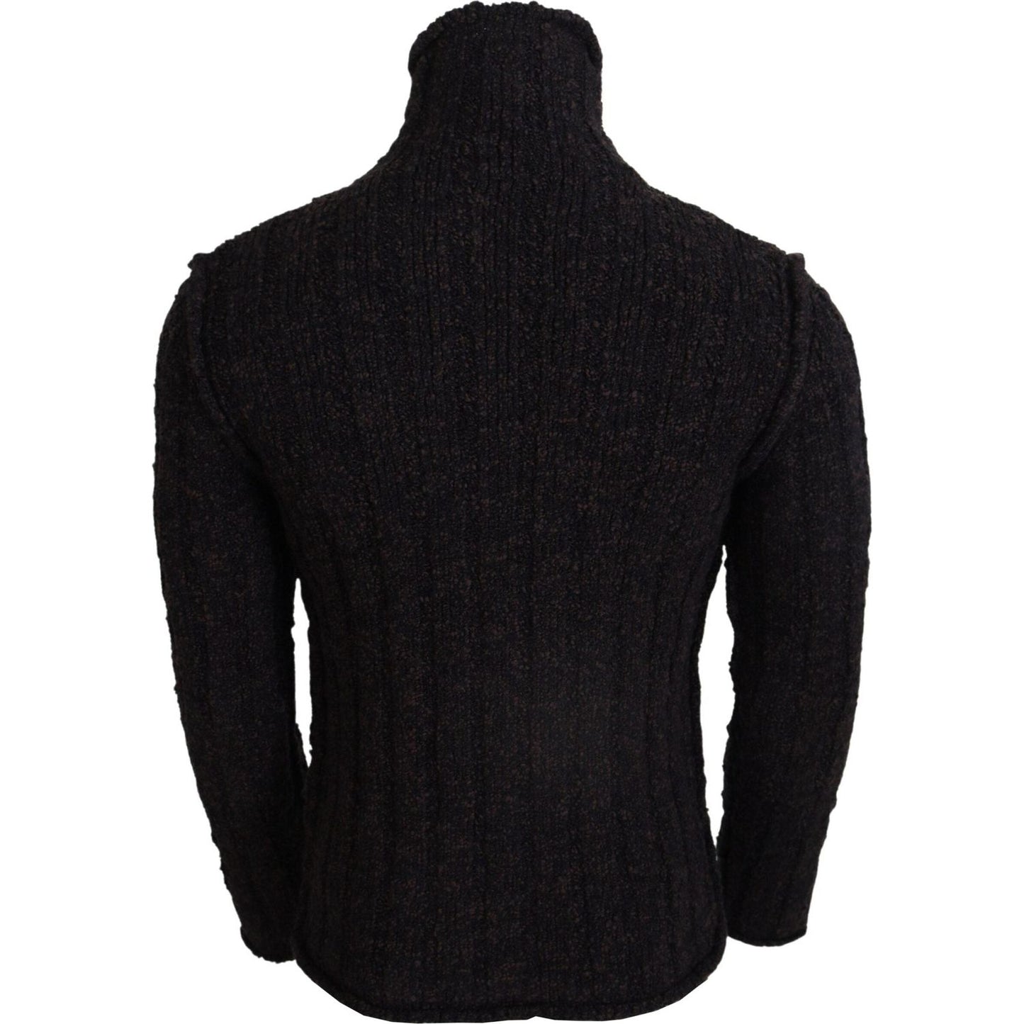 Dolce & Gabbana Elegant Turtleneck Wool-Blend Sweater brown-wool-knit-turtleneck-pullover-sweater IMG_6356-scaled-a49a1edd-681.jpg