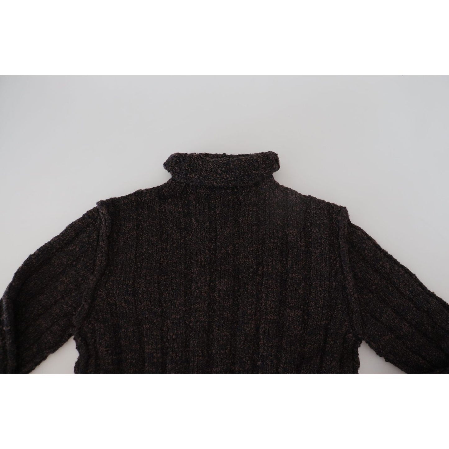 Dolce & Gabbana Elegant Turtleneck Wool-Blend Sweater brown-wool-knit-turtleneck-pullover-sweater IMG_6357-scaled-292dcb9b-0e1.jpg