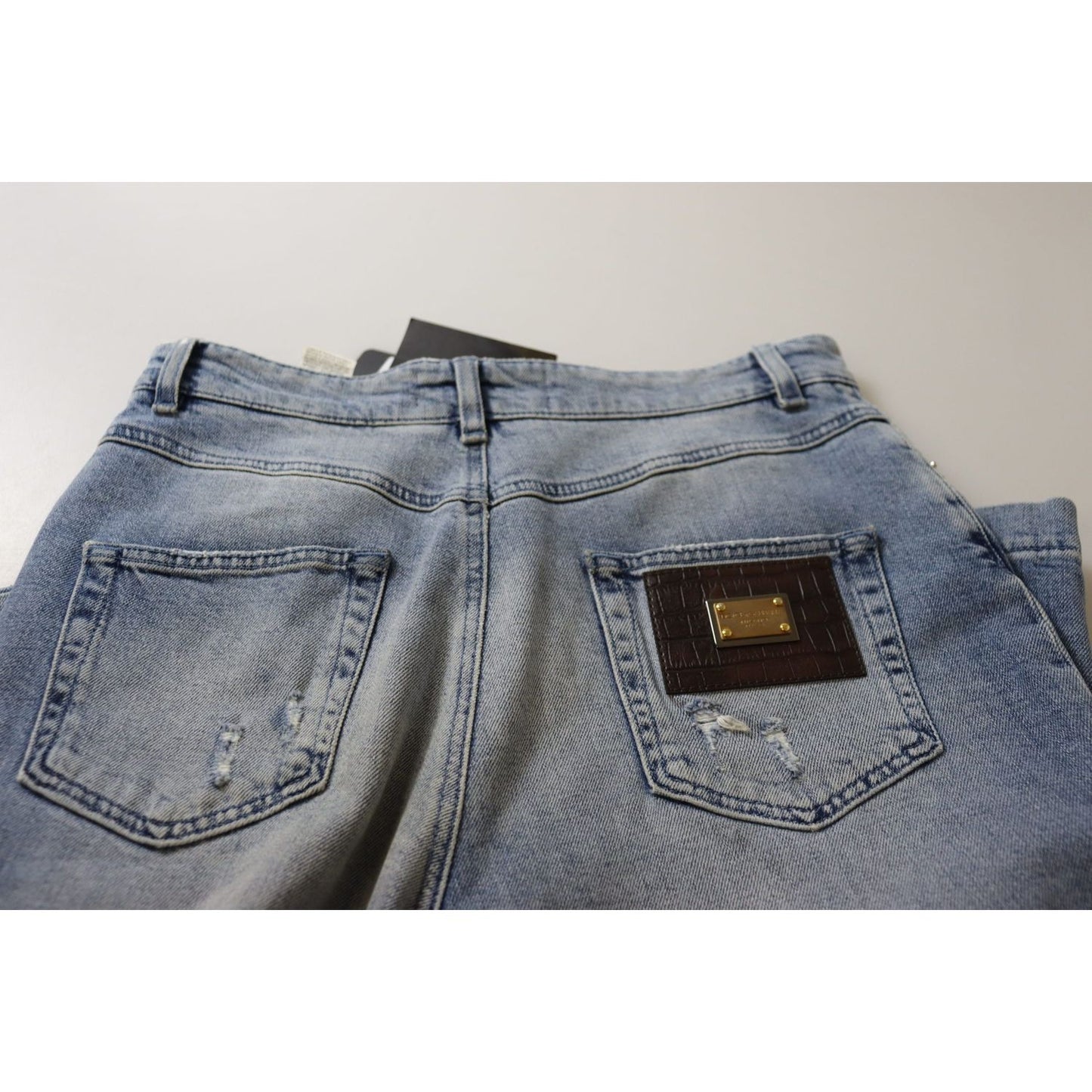 Dolce & GabbanaHigh Waist Skinny Denim Jeans - BlueMcRichard Designer Brands£399.00