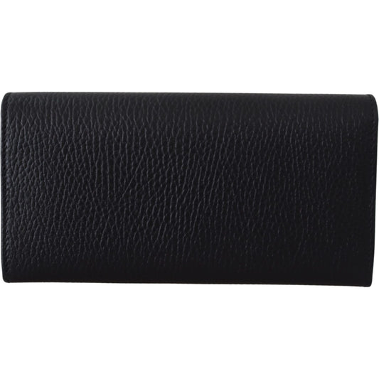 GucciElegant Black Leather Wallet with GG Snap ClosureMcRichard Designer Brands£759.00