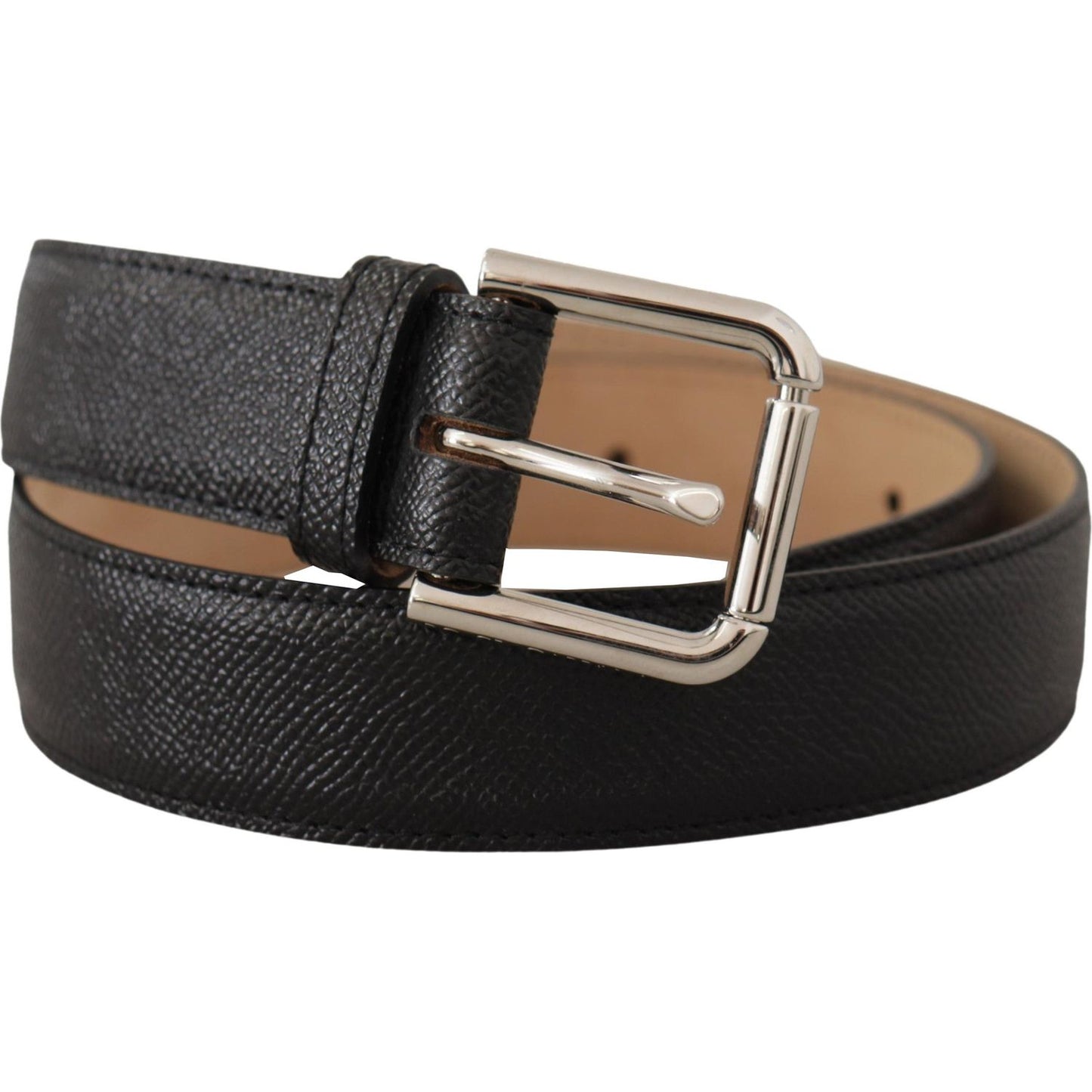Dolce & GabbanaSleek Black Authentic Leather BeltMcRichard Designer Brands£289.00
